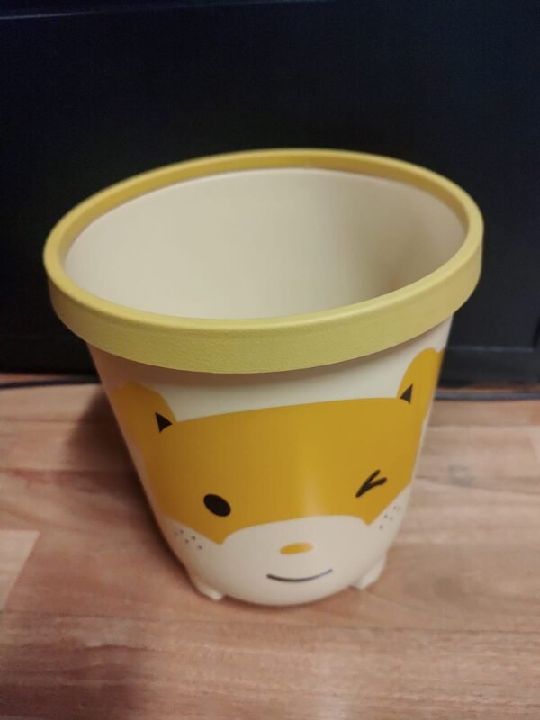 Recipiente para Basura Oso Amarillo